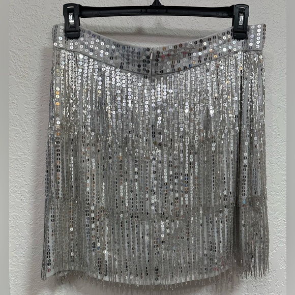 ASOS beaded fringe and sequin skirt - Picture 3 of 9